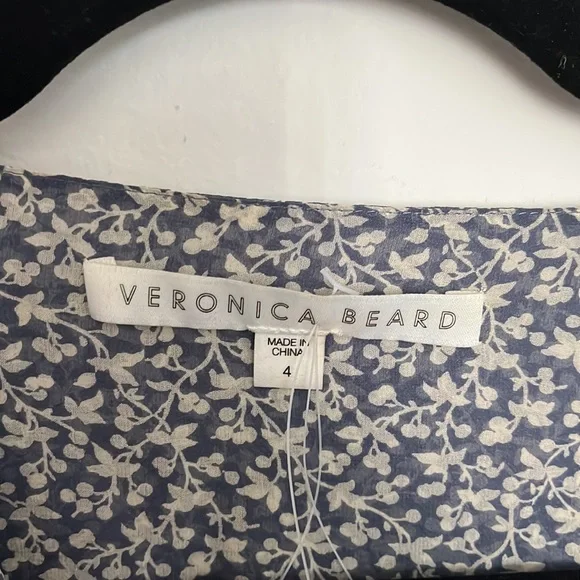 Veronica Beard Silk Floral Dress - Picture 4 of 6